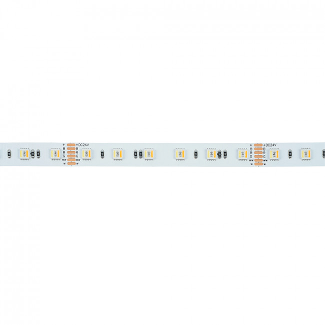 Лента светодиодная 60SMD(5050) RGBW-MIX 5 в 1 20Вт/м 24V 5000*12*1.44 мм RGB+2300К+6500K, IP20, LS508 FERON, артикул FERON 53336