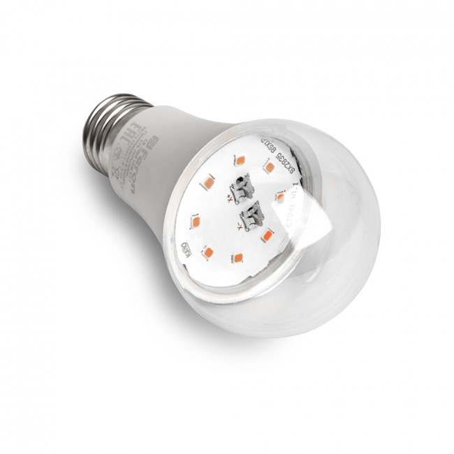 Лампа светодиодная для растений А60 Feron LB-7060 E27 10W 175-265V красно-синий спектр, артикул FERON 38275 Лампа светодиодная для растений А60 Feron LB-7060 E27 10W 175-265V красно-синий спектр, артикул FERON 38275
