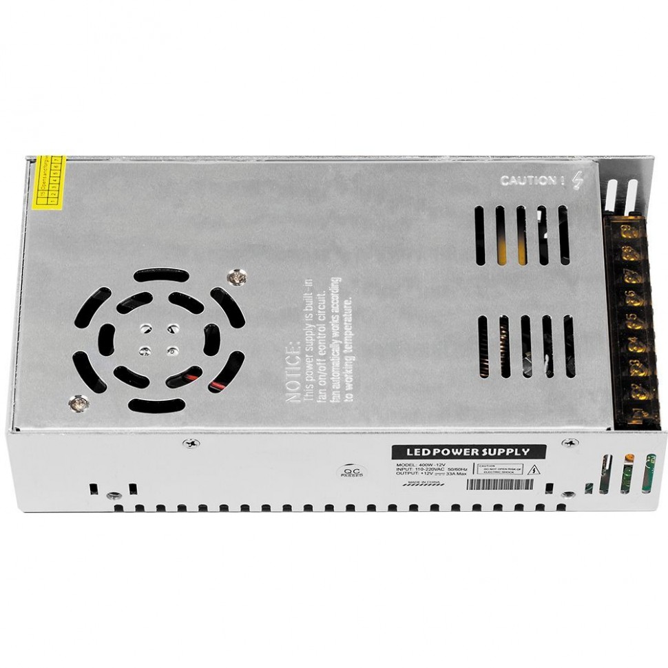 Трансформатор электронный для светодиодной ленты 400W 12V (драйвер), LB009 21559 