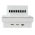 Терморегулятор Wi-Fi (механизм), STEKKER, 250В, 3500Вт, серия Эмили, RSW00-5119-01, белый фарфор, soft touch, артикул STEKKER 50376