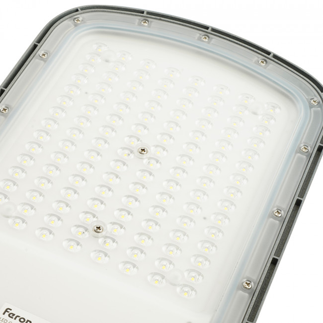 Светодиодный уличный консольный светильник Feron SP3070 100W 4000K AC90-300V, серый, артикул FERON 51808 Светодиодный уличный консольный светильник Feron SP3070 100W 4000K AC90-300V, серый, артикул FERON 51808