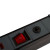Сетевой фильтр 6-местный с/з STEKKER 3x1мм2, 3 м, 220В, 16А, серия Techno, HM22-61-03, черный, артикул STEKKER 50160