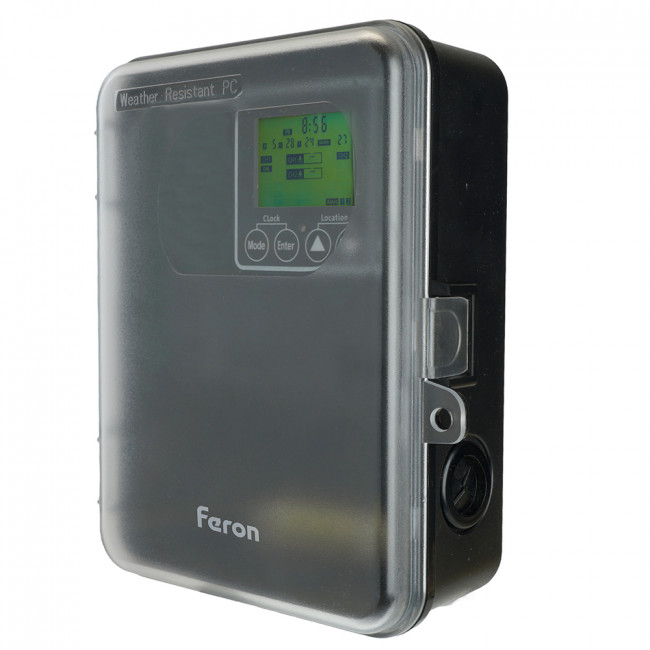 Таймер (реле времени) Feron TM100 9200W однозонный, артикул FERON 51514 Таймер (реле времени) Feron TM100 9200W однозонный, артикул FERON 51514