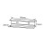 Крепеж для светодиодной ленты 220V LS721 (2835), LD167 алюминий, артикул FERON 23385