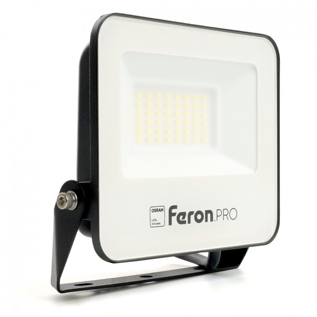 Светодиодный прожектор Feron.PRO LL-1000 IP65 30W 6400K черный, артикул FERON 41539