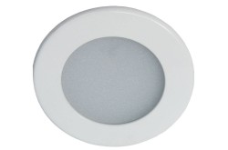 Светильник встраиваемый 15 LED, 3W, 180Lm,теплый белый (4000К), 960mA, IP20, 80*80*11мм, белый, AL500