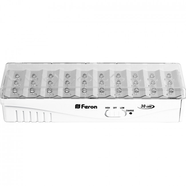 Светильник аккумуляторный, 30 LED DC, белый, EL15, артикул FERON 12896