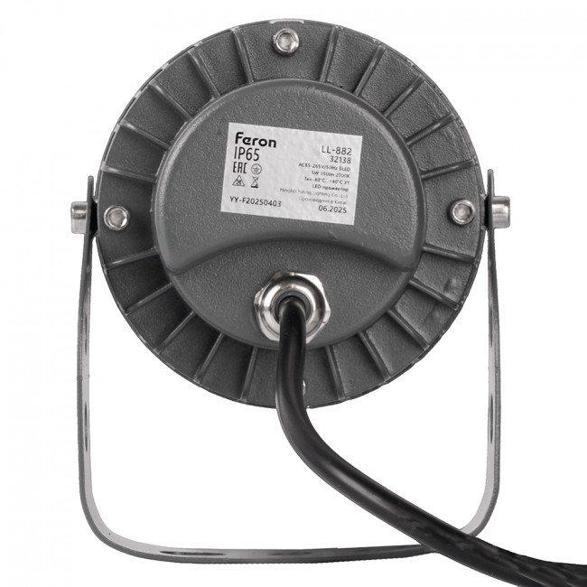 Светодиодный светильник ландшафтно-архитектурный Feron LL-882 85-265V 5W 2700K IP65, артикул FERON 32138 Светодиодный светильник ландшафтно-архитектурный Feron LL-882 85-265V 5W 2700K IP65, артикул FERON 32138