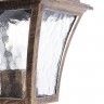 Светильник садово-парковый Feron PL611 четырехгранный на стену вверх 60W E27 230V, черное золото 11611 