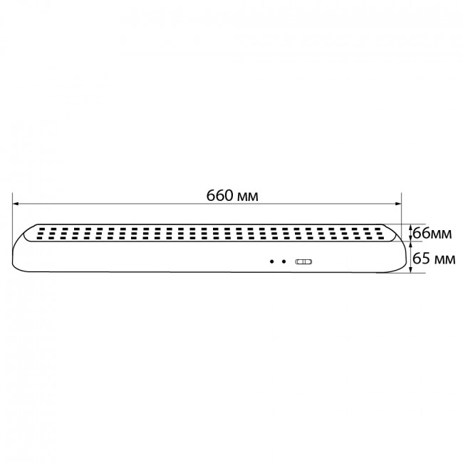 Светильник аккумуляторный, 90 LED AC/DC, белый, EL17, артикул FERON 12898