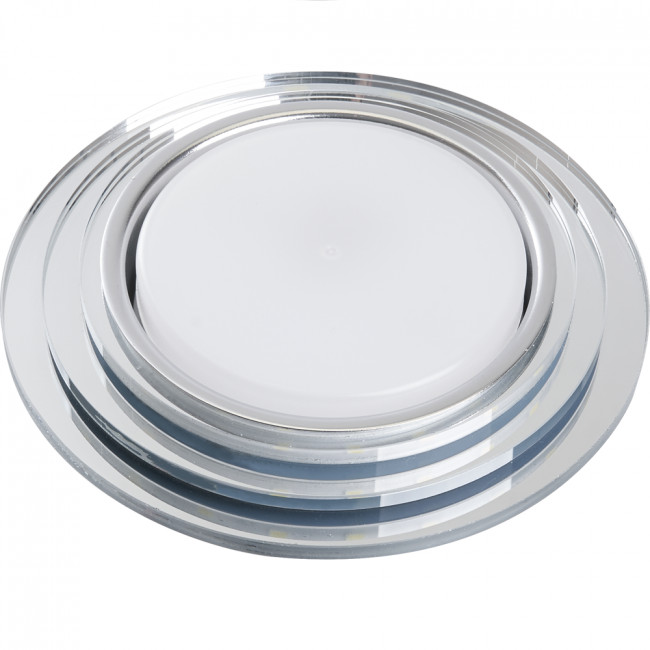 Светильник встраиваемый с белой LED подсветкой Feron CD5024 потолочный GX53 без лампы, матовый, артикул FERON 40524