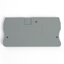 Торцевая заглушка STEKKER LD560-1-40 для ЗНИ LD552 4мм2 (JXB 4,0), серый 100шт