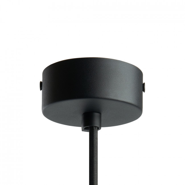 Светильник потолочный Feron ML1841 Barrel ECHO levitation MR16 35W, 230V, GU10, чёрный, с антибликовой сеточкой, на подвесе 1,2 м, артикул FERON 48394