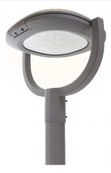 Светодиодный уличный светильник Feron.PRO на столб 50W 5000K (белый свет) SP8070, серый