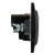 Розетка 1-местная с/з STEKKER, PST16-9016-03, 250В, 16А с USB+ type C, серия Эрна, черный, артикул STEKKER 50078