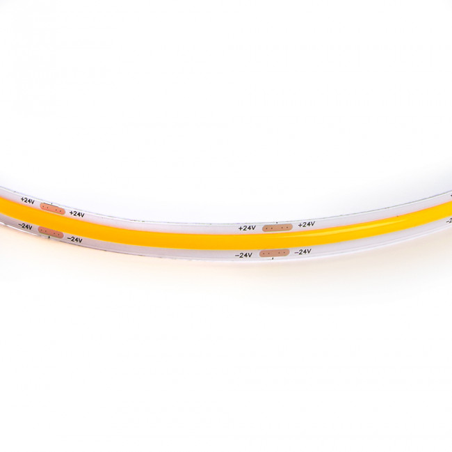 Светодиодная COB лента Feron LS530, 480SMD(2110)/м 12Вт/м 24V 5000*10*1.8мм 4000К IP20, артикул FERON 48271
