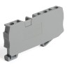 Торцевая заглушка STEKKER LD561-1-25 для ЗНИ LD553 2,5мм2 (JXB 2,5), серый 100шт 39985 