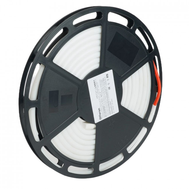 Светодиодная неоновая лента Feron LS551, 120SMD(4040)/м 14.4Вт/м 24V 5000*13*13мм RGB, IP68, неоновая, артикул FERON 48731