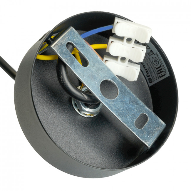 Светильник потолочный Feron Barrel HL3698 OLYMPUS levitation 12W, 230V, GX53, чёрный, на подвесе 1,7 м, артикул FERON 48684