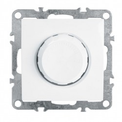 Выключатель диммирующий, STEKKER, PSW10-9106-01, 250В, 600W, серия Эрна, белый