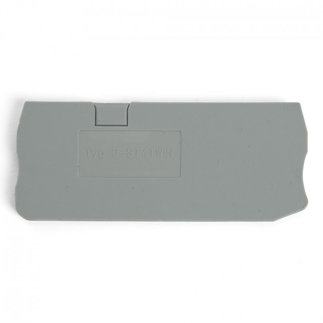 LD561-1-40 Торцевая заглушка для ЗНИ LD553 4 мм²  (JXB ST 4), серый STEKKER, артикул STEKKER 39986