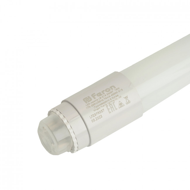 Лампа светодиодная Feron LB-213 G13 10W 175-265V 4000K 0,6м, артикул FERON 25497