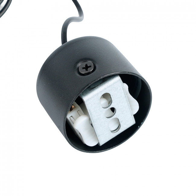 Светильник потолочный Feron ML1038 Barrel levitation на подвесе MR11 35W 230V, черный 40*250, артикул FERON 51932