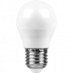Лампа светодиодная SAFFIT SBG4513 Шарик E27 13W холодный свет (6400К)