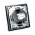 Розетка компьютерная 1-местная RJ-45,STEKKER, GLS00-7007-05, серия Катрин, черный, артикул STEKKER 39510