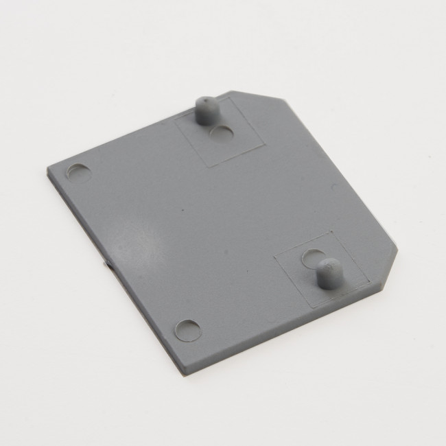 LD557-1-25 Торцевая заглушка для ЗНИ 2,5 мм (JXB 2,5), серый STEKKER, артикул STEKKER 39660