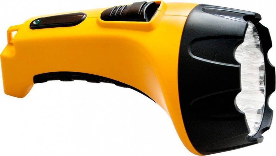 Фонарь аккумуляторный, 15 LED DC (свинцово-кислотная батарея), желтый, TH2295 (TH93C) 12653 