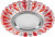 Светильник встраиваемый с белой LED подсветкой Feron CD902 потолочный MR16 G5.3 прозрачный-красный, артикул FERON 28974 Светильник встраиваемый с белой LED подсветкой Feron CD902 потолочный MR16 G5.3 прозрачный-красный, артикул FERON 28974