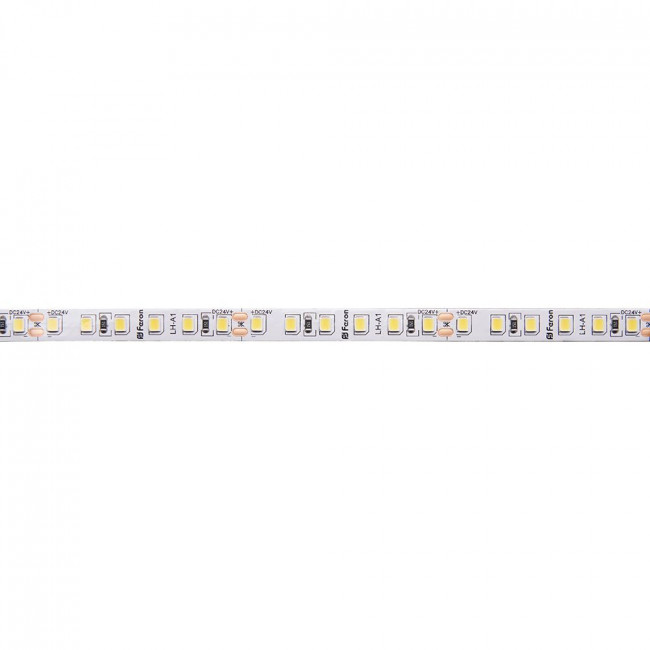 Светодиодная LED лента Feron LS501, 120SMD(2835)/м 11Вт/м 24V 5000*8*1.22мм 6000К IP20, артикул FERON 41058
