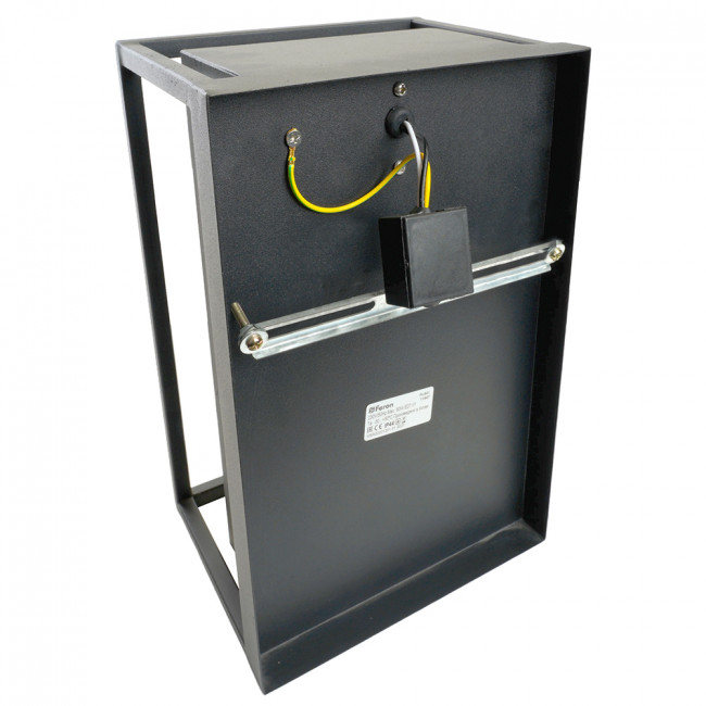 Светильник садово-парковый Feron PL641 на стену 60W 230V E27, черный, артикул FERON 11647 Светильник садово-парковый Feron PL641 на стену 60W 230V E27, черный, артикул FERON 11647