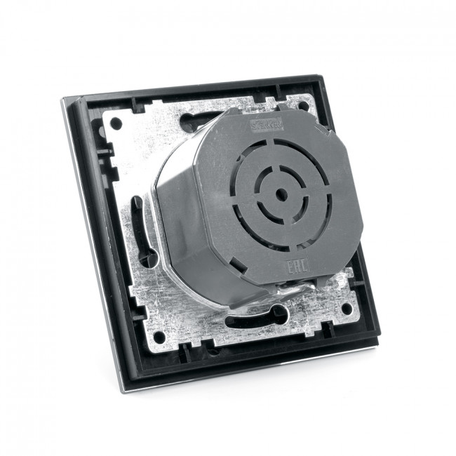 Выключатель диммирующий, STEKKER, GLS10-7006-05, 250В, 500W, серия Катрин, черный, артикул STEKKER 39508 Выключатель диммирующий, STEKKER, GLS10-7006-05, 250В, 500W, серия Катрин, черный, артикул STEKKER 39508