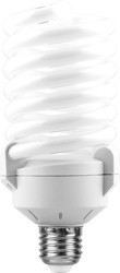 Лампа энергосберегающая, 65W 230V E27 6400K спираль, ELS64