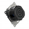 Выключатель диммирующий (механизм) STEKKER GLS10-7106-03 250В 500W серия Катрин, серебро 39587 