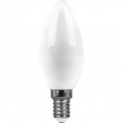 Лампа светодиодная SAFFIT SBC3709 Свеча E14 9W холодный свет (6400К)