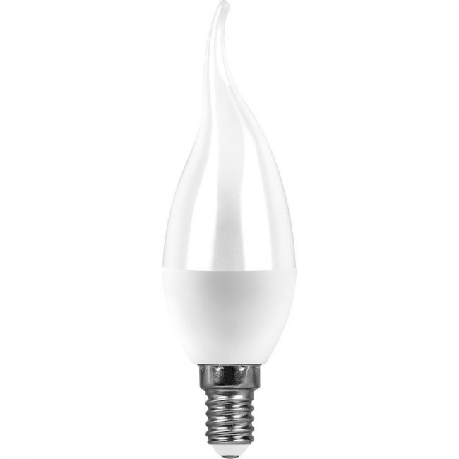 Лампа светодиодная SAFFIT SBC3709 Свеча на ветру E14 9W 230V 6400K, артикул SAFFIT 55173