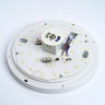 Светильник светодиодный пылевлагозащищённый Feron AL3016 12W с ИК-датчиком IP65 холодный свет (6500K), белый 48565 