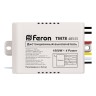 Выключатель дистанционный Feron TM78 4-х канальный 4х1000W 30м с пультом управления, черный серебро 48533 