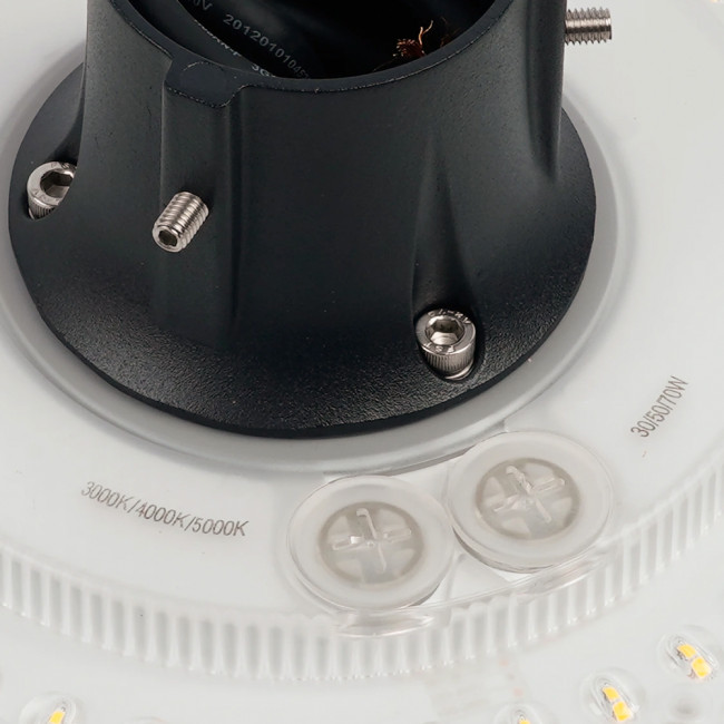 Светильник уличный FERON, SP7040, 30/50/70W 3600/6000/8400 lm 3000K/4000K/5000K , черный, артикул FERON 51930
