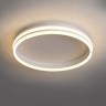 Светодиодный управляемый накладной светильник Feron AL5880 Shinning ring 80W теплый-дневной-холодный свет (3000К-6500K) белый 41696 