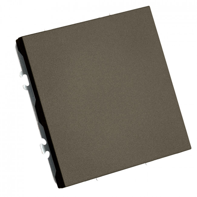 Заглушка (механизм), STEKKER, серия Эмили, RST00-5116-09, антрацит, soft touch, артикул STEKKER 49935