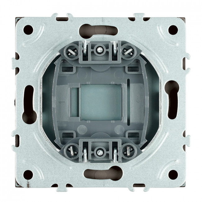 Заглушка (механизм), STEKKER, серия Эмили, RST00-5116-09, антрацит, soft touch, артикул STEKKER 49935