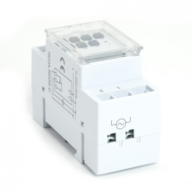 Таймер реле времени на DIN-рейку Feron TM41 3500W/16A, артикул FERON 23248