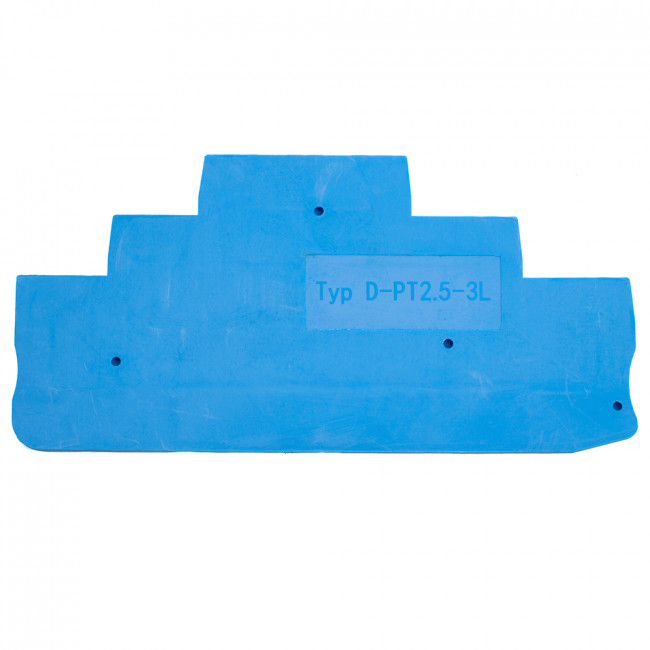 Торцевая заглушка для ЗНИ LD579 4 мм² (JXB PT 4), синий LD579-1-40, артикул STEKKER 49279 Торцевая заглушка для ЗНИ LD579 4 мм² (JXB PT 4), синий LD579-1-40, артикул STEKKER 49279