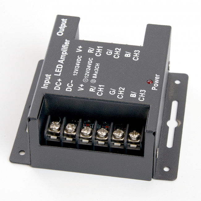 Усилитель для светодиодной ленты, RGB, 24А12-24V, LD67, артикул FERON 48223
