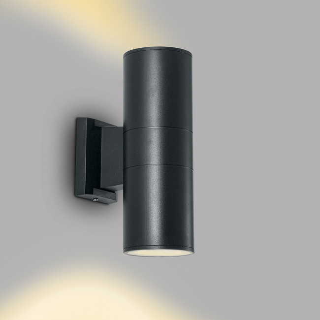 Светильник уличный светодиодный Feron DH0708, 2*15W, 2400Lm, 3000K, черный, артикул FERON 11666