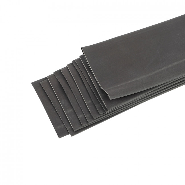 Термоусадочная трубка STEKKER HST-3517-100BK, длина 100 см., коэф. усадки 2:1, мультиколор, артикул STEKKER 39738